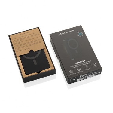 Logotrade firmakingituse foto: Urban Vitamin Compton RCS plastist/alumiinium 10 000 mah akupank