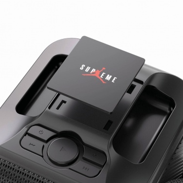 Logotrade firmakingi foto: Singvibe RCS taaskasutatud plastikust karaokekomplekt topeltmikrofoniga