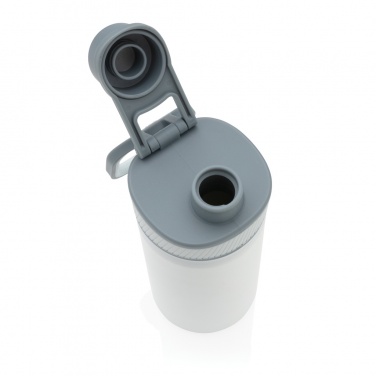 Logo trade firmakingi pilt: Roostevabast terasest vaakumpudel spordikaanega 550ml