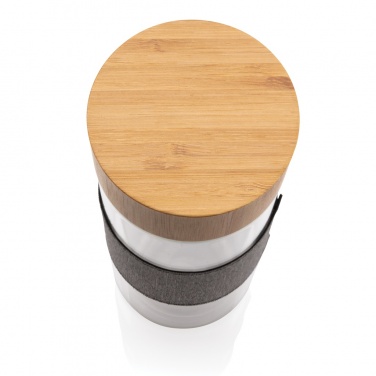 Logo trade reklaamkingituse pilt: Impact topeltseinaga boorsilikaatklaasist pudel