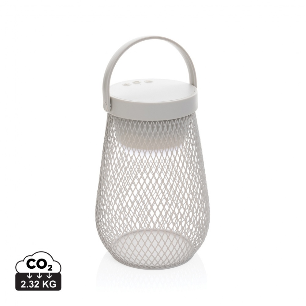 Logo trade meene pilt: Aurora RCS taaskasutatud plastikust USB taaslaetav laualamp