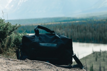 Logo trade reklaamtooted foto: Swiss Peak AWARE™ RPET Voyager nädalavahetusekott