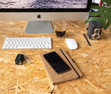 Logo trade firmakingitused foto: Korgist kõvakaaneline märkmik A5