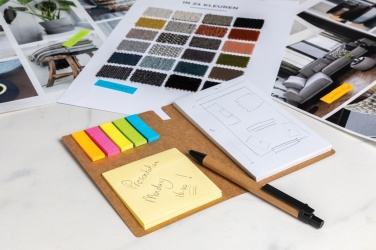 Logo trade firmakingitused foto: Kraft-kleeppaberite A6 vihik koos pliiatsiga