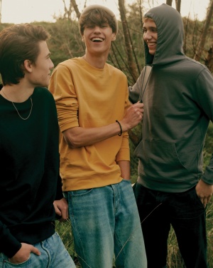 Logotrade reklaamkingitused pilt: Iqoniq Etosha kerge ümbertöödeldud puuvillast pusa