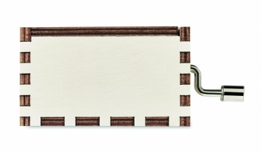 Logo trade ärikingi pilt: Puidust jõulumuusika kast