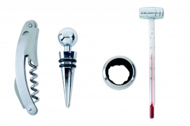 Logo trade firmakingitused foto: Klassikaline veinikomplekt puidust karbis