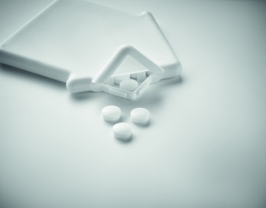 Logo trade reklaamkingi pilt: Pastillid majakujulises karbis