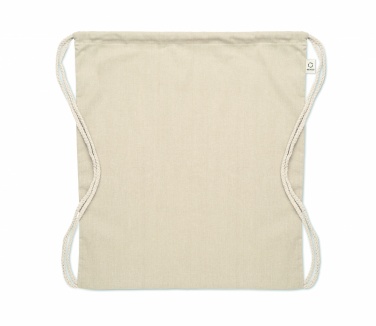 Logotrade reklaamtoote foto: Taaskasutatud puuvillast nööriga kott