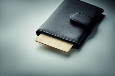 Logotrade reklaamkingitused pilt: RFID-kaart bambusest materjalist