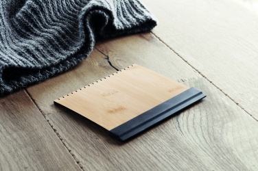 Logo trade reklaamtoote pilt: Bambusest jääkaabits