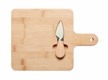 Logotrade reklaamkingi foto: Bambusest valmistatud juustulaud Bremen