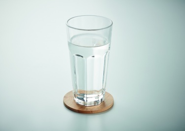 Logotrade ärikingituse foto: Bambusest ümmargune rannaalus