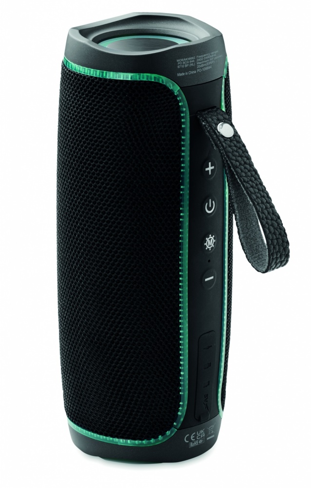 Logo trade reklaamtoote pilt: 2x5 LED juhtmeta kõlar IPX4