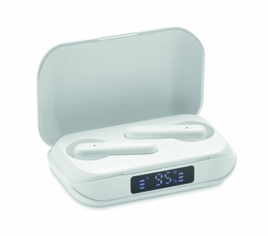 Logo trade reklaamkingid foto: Taaskasutatud ABS TWS kõrvaklapid