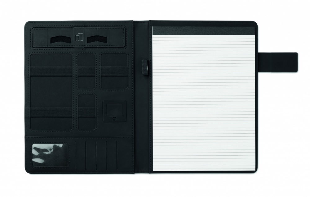 Logotrade reklaamtoote foto: A4 mapp koos 4000 mAh akupangaga