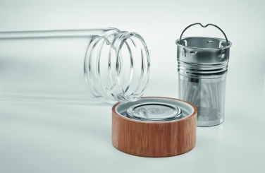 Logotrade reklaamtooted pilt: Kaheseinaline klaaspudel 400ml München