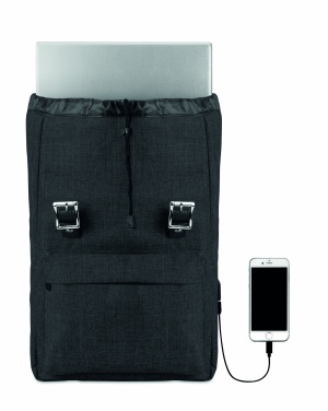 Logo trade reklaamtooted foto: Seljakott 600D polüestrist