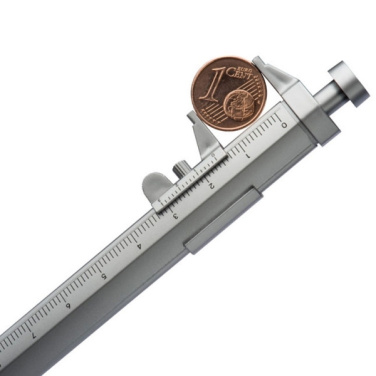 Logo trade reklaamtoote pilt: Plastikust kuulpliiats libiseva nihikuga PRESCOT