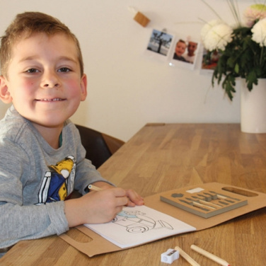 Logo trade meene pilt: Laste värvimisraamat värviliste pliiatsitega FORIO