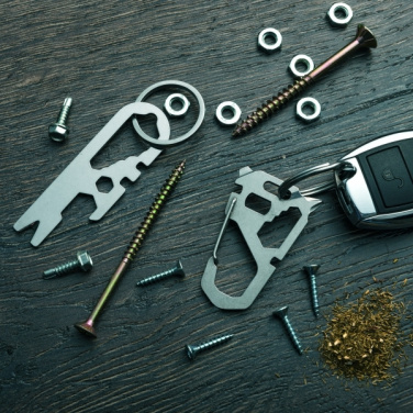 Logo trade reklaamkingid foto: Multifunktsionaalne võtmehoidja ATACAMA Schwarzwolf