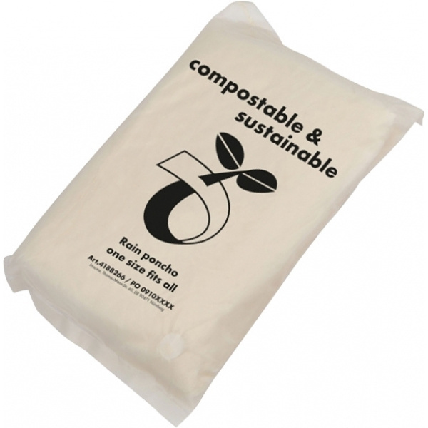 Logo trade reklaamkingituse pilt: Vihma pontšo FLEURUS