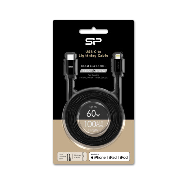 Logo trade reklaamkingi pilt: ANDMEEDASTUSKAABEL Boost Link nailon LK30CL Type C