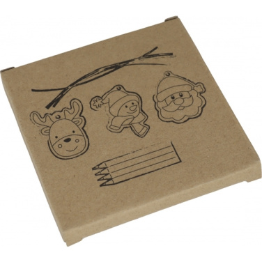 Logotrade reklaamtoote foto: Jõulupuu siltide maalimise komplekt DRESDEN