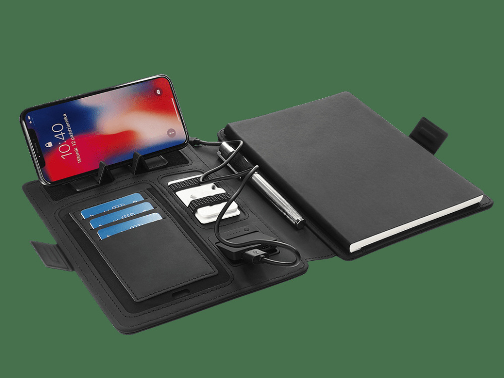 Logo trade ärikingituse pilt: HERMANO akupank Organizer 54713000