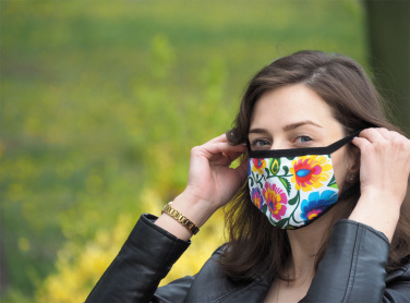 Logotrade reklaamkingituse foto: MARS PRO puuvillane mask (suurus M) koos tasku ja HEPA-filtriga 1380165