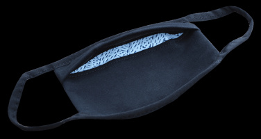 Logotrade reklaamtoote foto: MARS PRO puuvillane mask (suurus M) koos tasku ja HEPA-filtriga 1380165