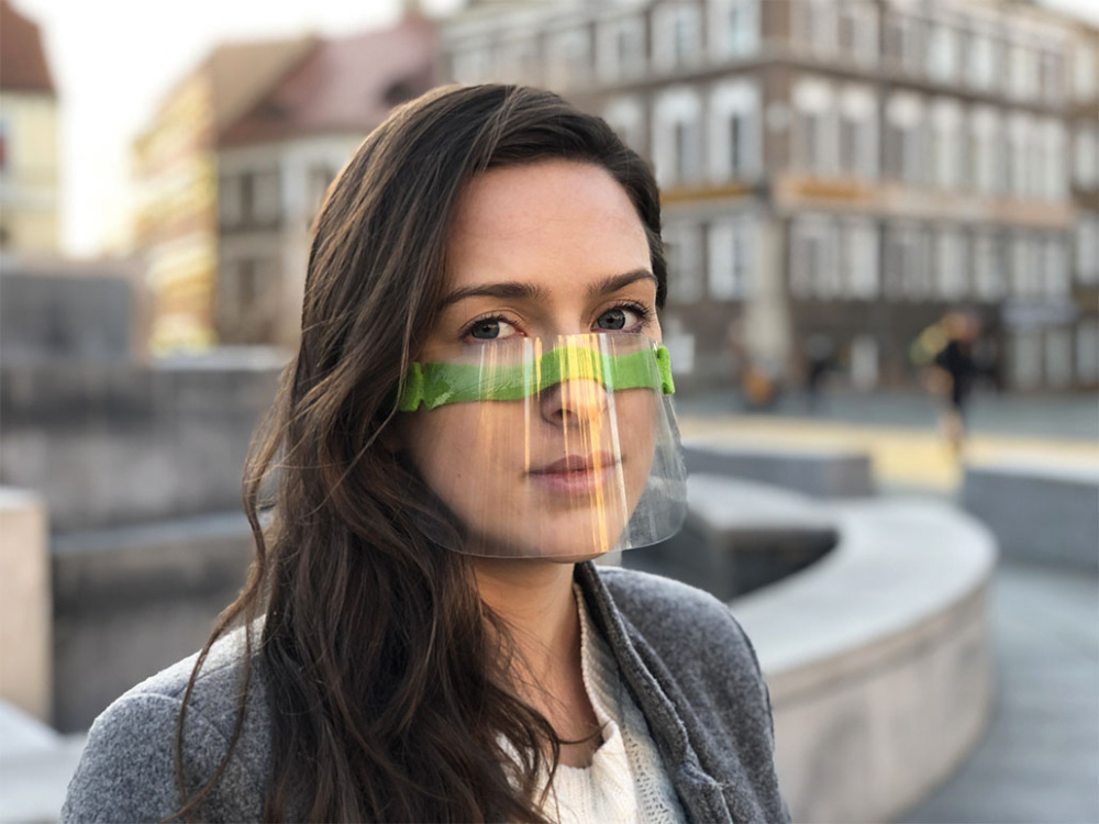 Logo trade reklaamkingid foto: HESTIA näokaitse - läbipaistev mask suu ja nina jaoks 1452162