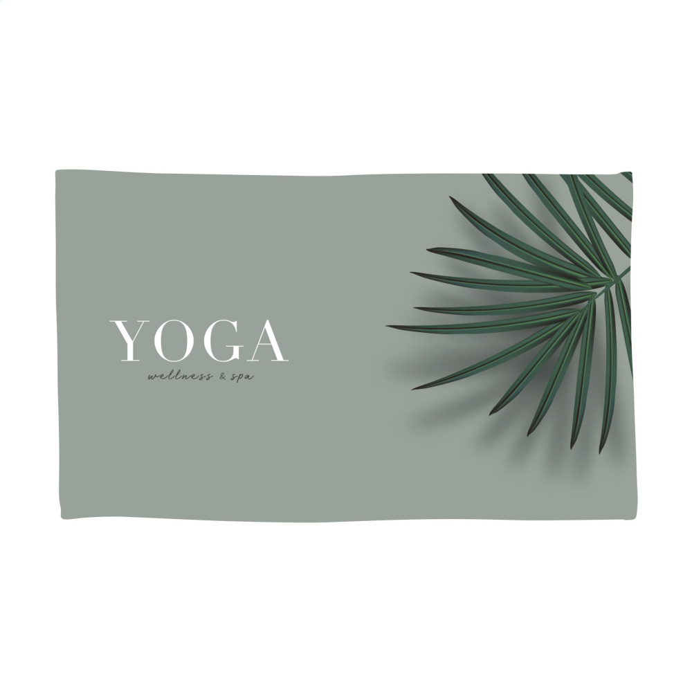 Logo trade reklaamkingitused foto: Prinditud RPET rätik 350 g/m² 50x100