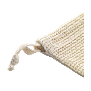 Logotrade reklaamkingitused pilt: Natura Organic GOTS võrgust puuviljakott (120 g/m²)