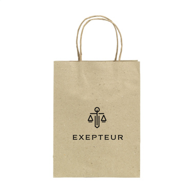 Logo trade meene pilt: Leaf It Bag taaskasutatud murupaber (120 g/m²) M