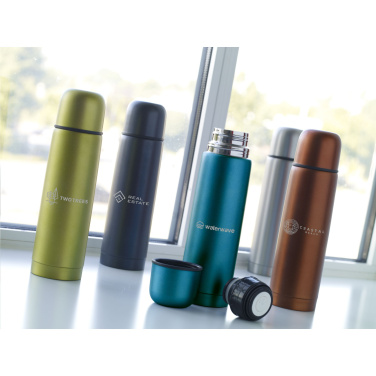 Logo trade firmakingitused foto: Frosted Bottle RCS Recycled Steel 500 ml termopudel