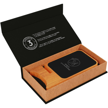 Logotrade reklaamkingid pilt: SCX.design W16 10W valgustusega juhtmevaba puidust alus