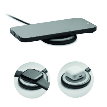 Logotrade firmakingid pilt: WERLIES 3-ühes juhtmevaba laadija 15W