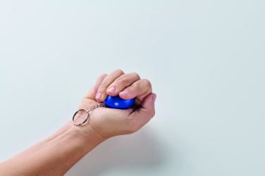 Logotrade reklaamtoote foto: CIRKELY PU võtmehoidja stressipalliga