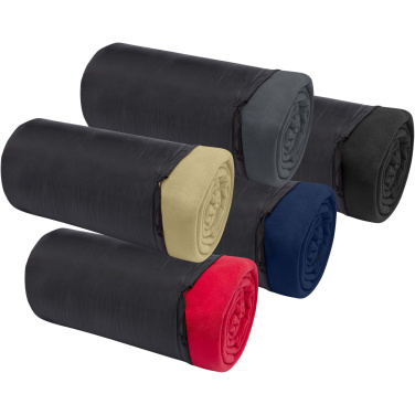 Logotrade reklaamkingitused pilt: Huggy fliisist tekk kandekotiga 220x250 cm