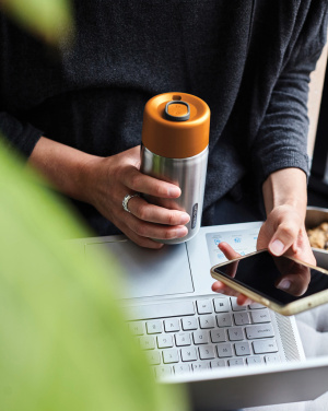 Logo trade ärikingid foto: Black+Blumi lekkekindel reisitass roostevabast terasest