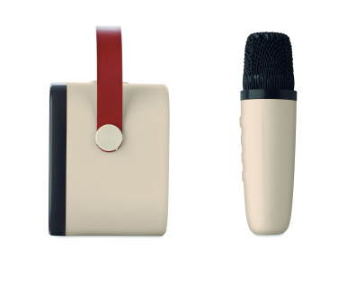 Logotrade ärikingi foto: Karaokekomplekt kõlari ja mikrofoniga