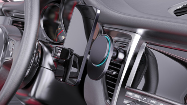 Logo trade firmakingid foto: PowerCruze RCS plastikust 15W magnetiga laadija autohoidik