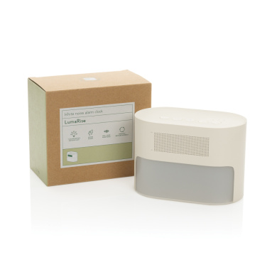 Logo trade meened foto: LumaRise RCS taaskasutatud plastist valge müraga äratuskell