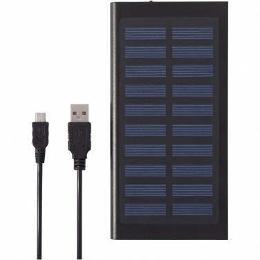 Logo trade mainostuotet tuotekuva: Stellar-aurinkokennovaravirtalähde, 8000 mAh