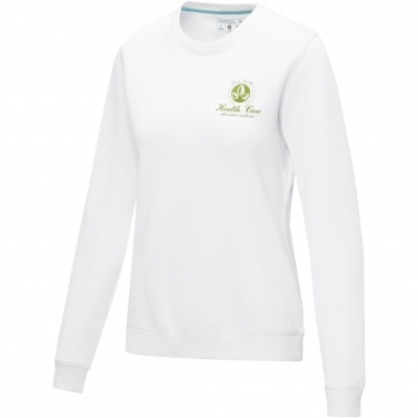 Logotrade mainoslahja tuotekuva: Jasper women’s organic recycled crewneck sweater