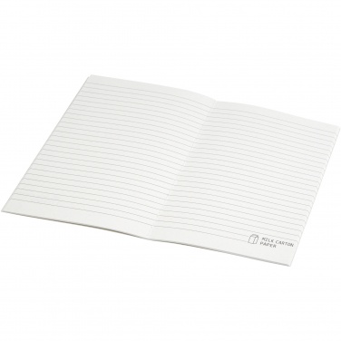 Logotrade mainoslahjat kuva: Dairy Dream A5-kokoinen Cahier-muistivihko, valmistettu kierrätyistä maitopurkeista