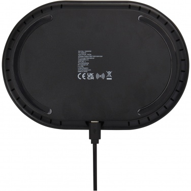 Logotrade mainostuotet kuva: Ray langaton latausalusta RGB-tunnelmavalolla