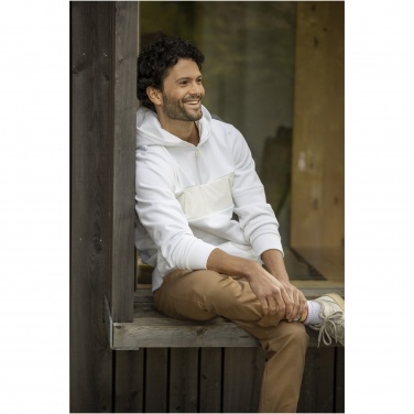 Logotrade mainoslahjat ja liikelahjat tuotekuva: Sayan miesten puolivetoketjullinen anorakkihupullinen svetari