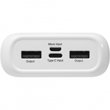 Logotrade liikelahja tuotekuva: Electro 20 000 mAh:n varavirtalähde kierrätetystä muovista 